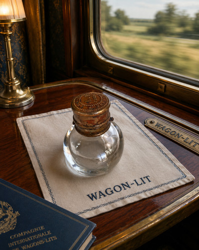 Ancien encrier voyage - de,