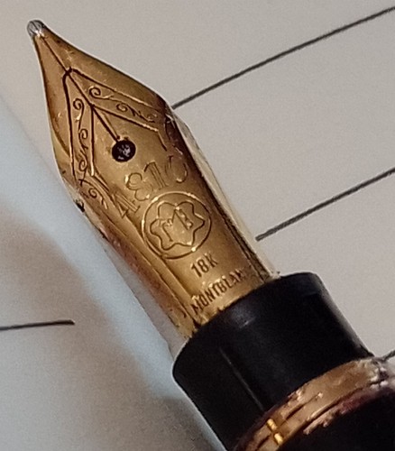 Stylo plume 18k mont - plume, mont-blanc