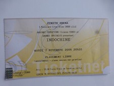 indochine ticket concert