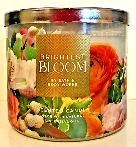 Brightest blooms candle large - blooms,