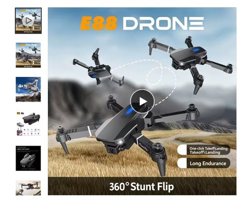 Drone radiocommandé pliable