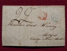 Pli Marque Postale Suisse Vaud