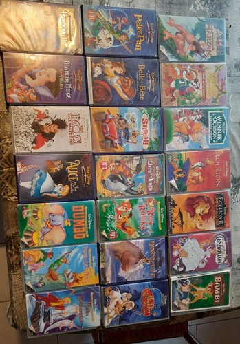Lot cassettes video disney - lot,