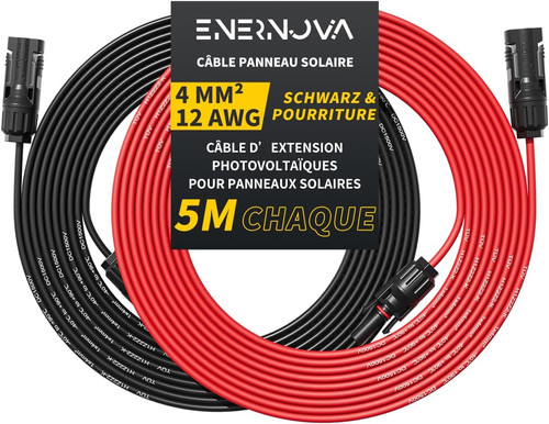 Enernova câble 4mm ip67 - câble, 5m