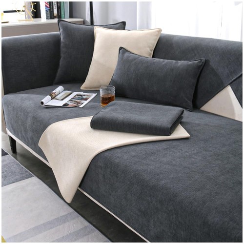 Housse canapé chenille - housse,