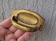 ANCIENNE POIGNÉE DE MEUBLE , en BRONZE ou LAITON, L=7,5 cm   N°58C