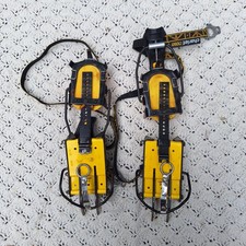 Charlet Moser Grade 8 Adjustable Ice Climbing Crampons Mountaineering - READ