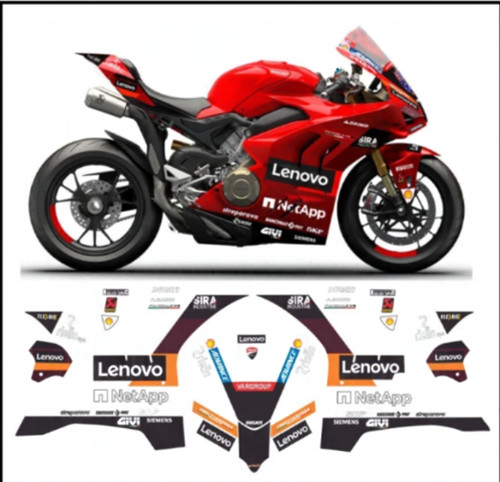 Adhésifs panigale moto - adhésifs,