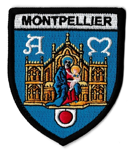 Patche montpellier écusson - montpellier,