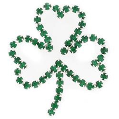 Rhodium trèfle broche - trèfle, avec