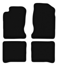 Tapis de sol en velours noir