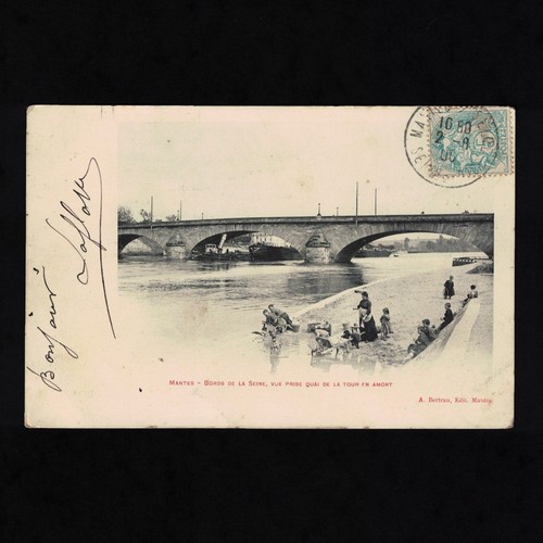 Cpa mantes bords - bords, de