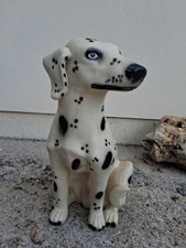 1970 Statue Dalmatien Fayence