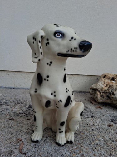 1970 statue dalmatien fayence - 1970,