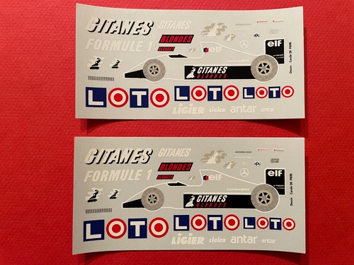 Decals camion mercedes - 1/43,
