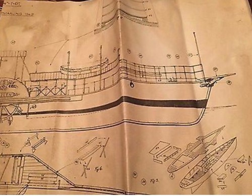 Cherche plan bateau hjejlen - bateau,