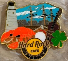 Hard Rock Cafe BOSTON (Closed) 2017 City T-Shirt Graphic Alternative MAGNET New!