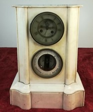 HORLOGE DE CHEMINÉE EN MARBRE