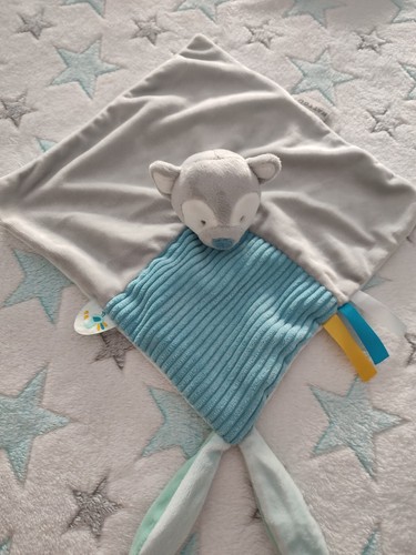 Doudou nattou loup - nattou, et