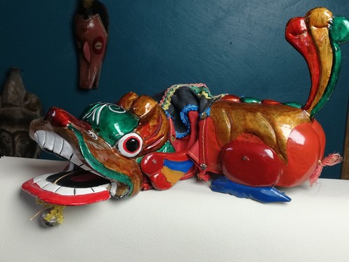 Marionnette chinoise ancienne - marionnette,
