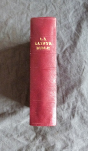 Sainte bible sous la - bible",,