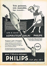 ADVERTISING 1958 PHILIPS VACUUM CLEANER BROOM