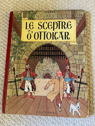 Tintin sceptre ottokar - tintin, d'