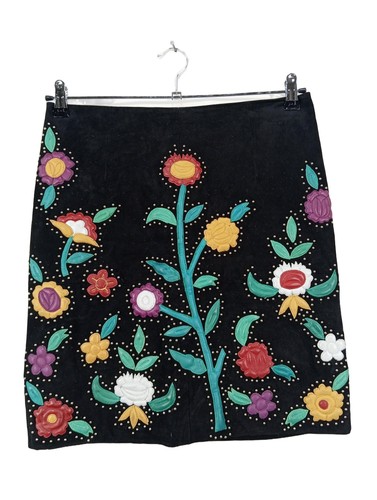 Antik batik jupe cuir dames - antik, en