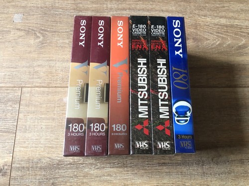 Lot cassettes vidéo - vidéo, vierges