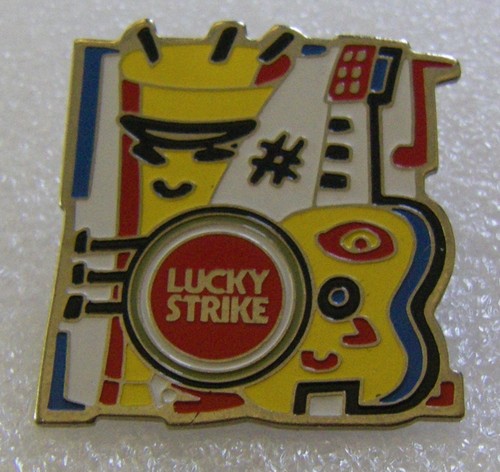 Pin lucky strike cigarettes - lucky,