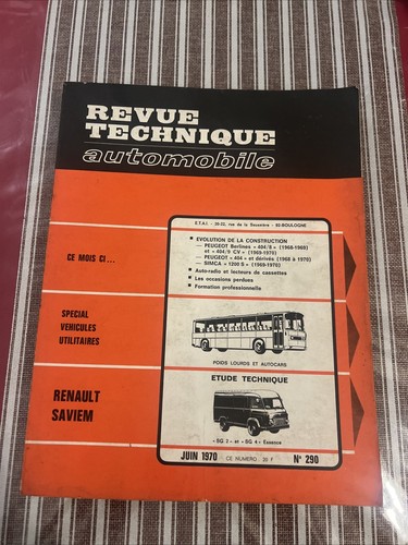 Revue technique saviem renault - revue,
