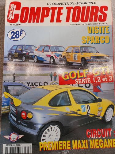 Revue compte tours 89 golf - tours,