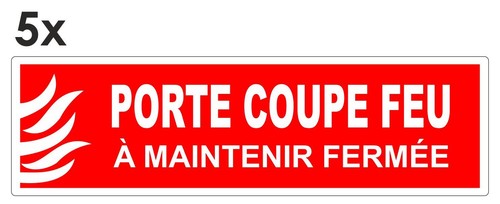 Sticker signalétique