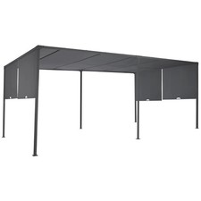 Pergola coulissante 2 pans 3x6