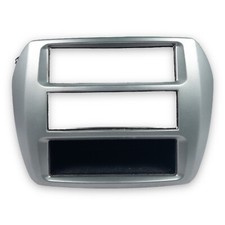 1999-2003 Mitsubishi Galant Radio Dash Climate Control Cubby Bezel Trim Silver