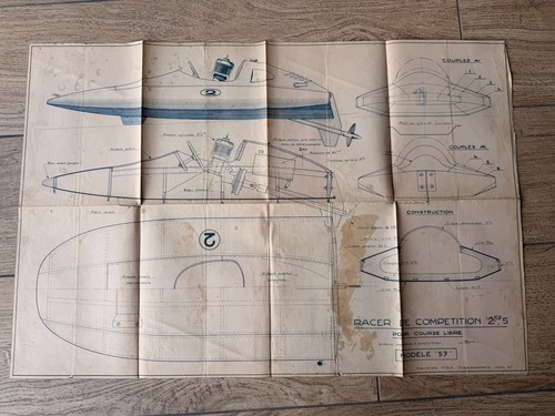 Plan modélisme bateau ancien - plan,