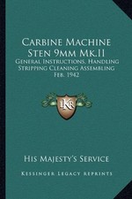 CARBINE MACHINE STEN 9MM