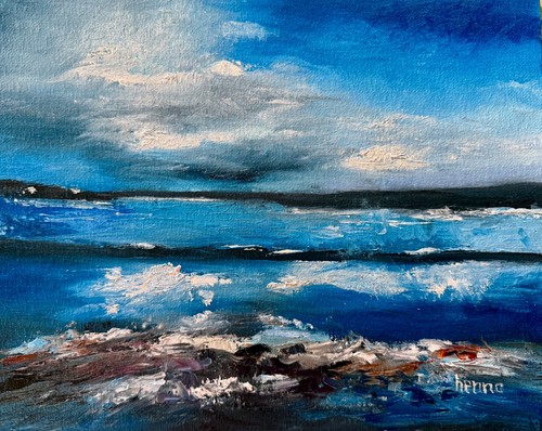 Peinture huile originale - à, l'huile