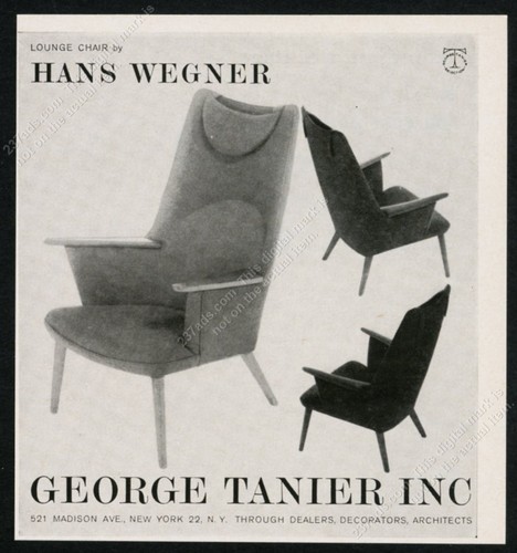 1959 hans wegner modern lounge - 1959,