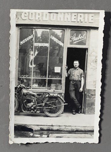 Photo ancienne cordonnerie - ancienne,