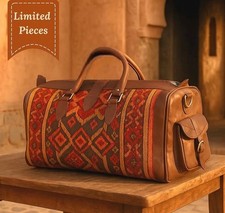 Sac de voyage artisanal en