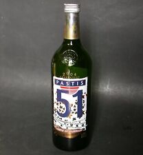 BOTTLE 1 liter collector 2004 SILKSCREEN pastis 51 pastaga Marseille