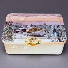 Boîte en métal décor