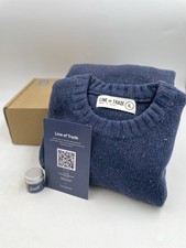 New Sweater Line of Trade ~ The Starboard Donegal ~ Tide Blue ~ Size XL