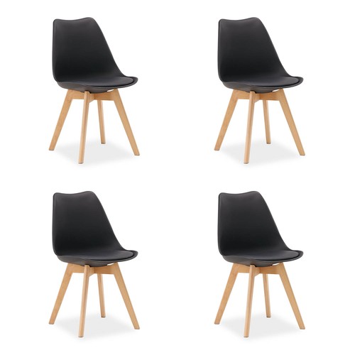 Chaises cuisine noir - de,