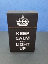 Keep Calm and Light Up Decor Silicone Cases for Cigarette Pack