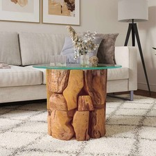 Teck Massif Flottant Table