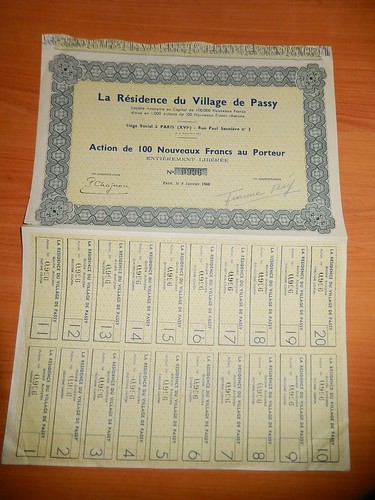 Ancienne action 100nf - ancienne,