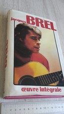 LIVRE, BREL JACQUES OEUVRE