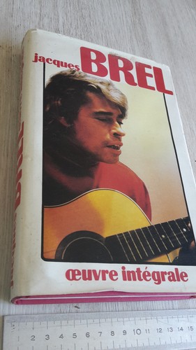 Livre brel jacques oeuvre - brel,